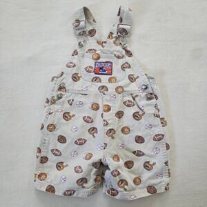 Vintage Sporty Tan Shortalls